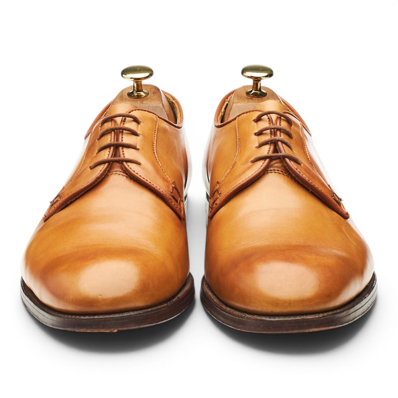 Tricker's Barnes derby cuir marron pointure UK 8,5