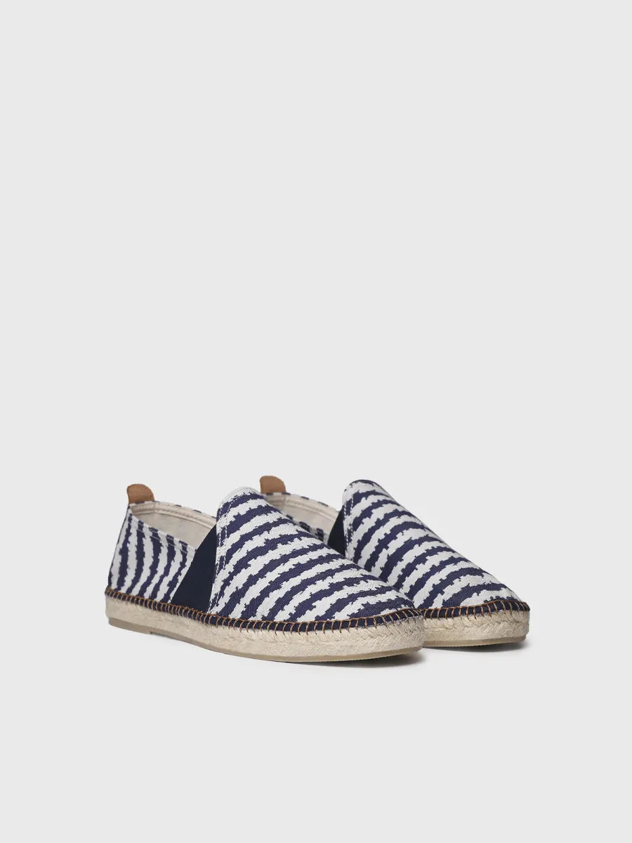 Toni Pons Dago-FO espadrilles homme toile rayée marin