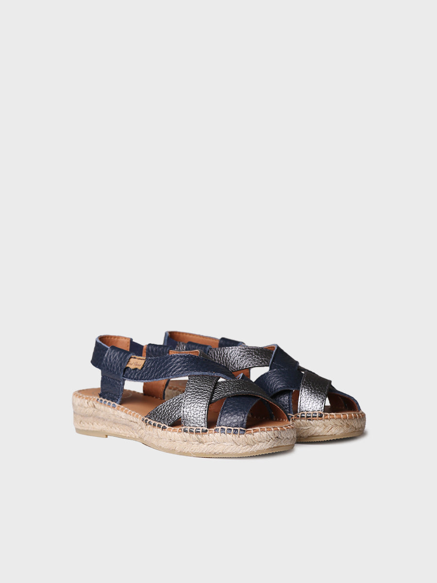 Toni Pons Elia-BG espadrilles cuir compensées 3,5 cm