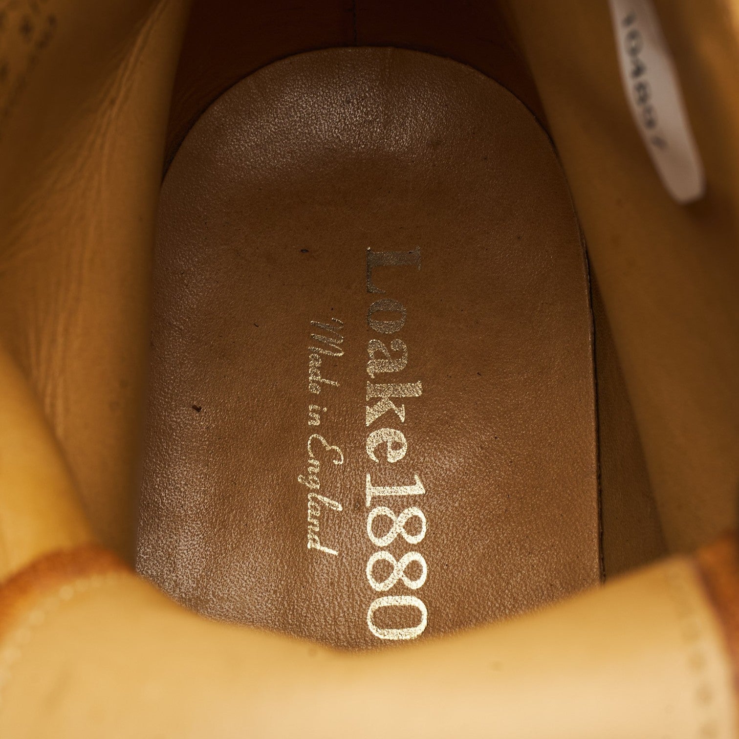 Loake 1880 Burford 2 boots brogue cuir marron UK 7