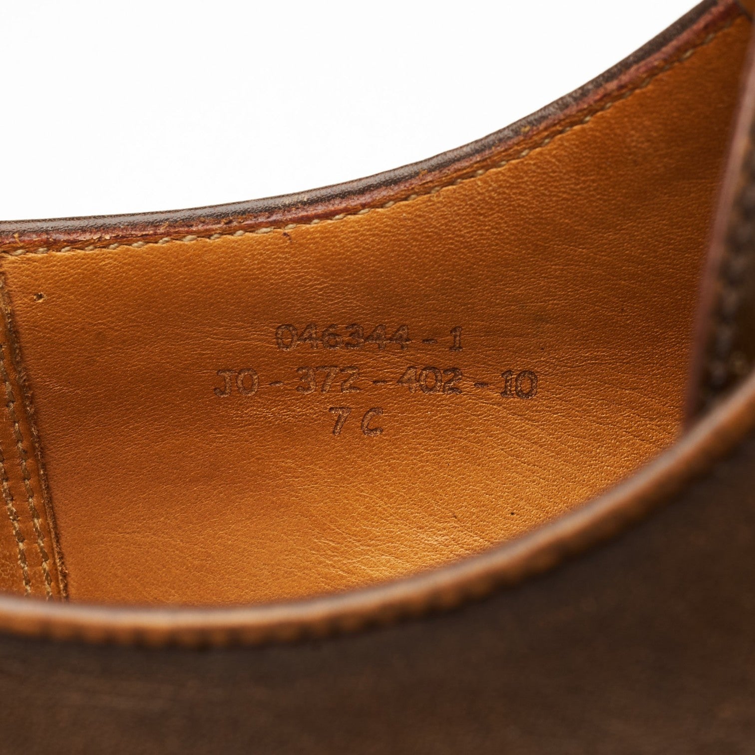 J.M. Weston 402 Flore oxford cuir marron UK 7