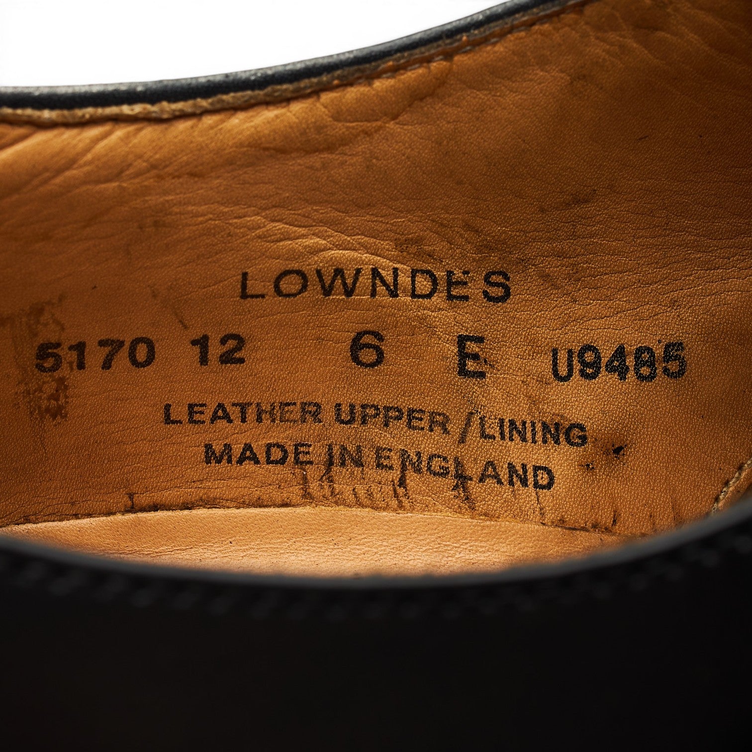 Crockett & Jones Lowndes monk cuir noir 6 UK