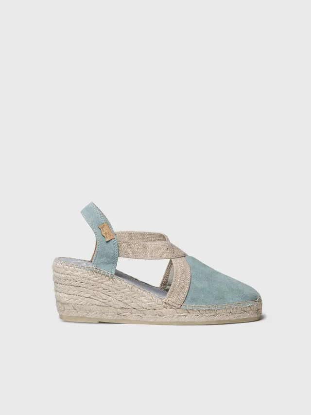 Toni Pons Tona espadrille compensee daim elastique