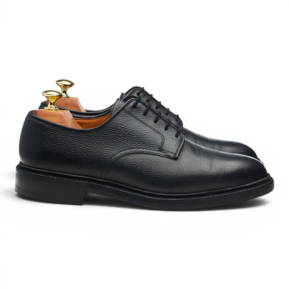 Crockett & Jones Grasmere derby cuir grainé noir UK 7