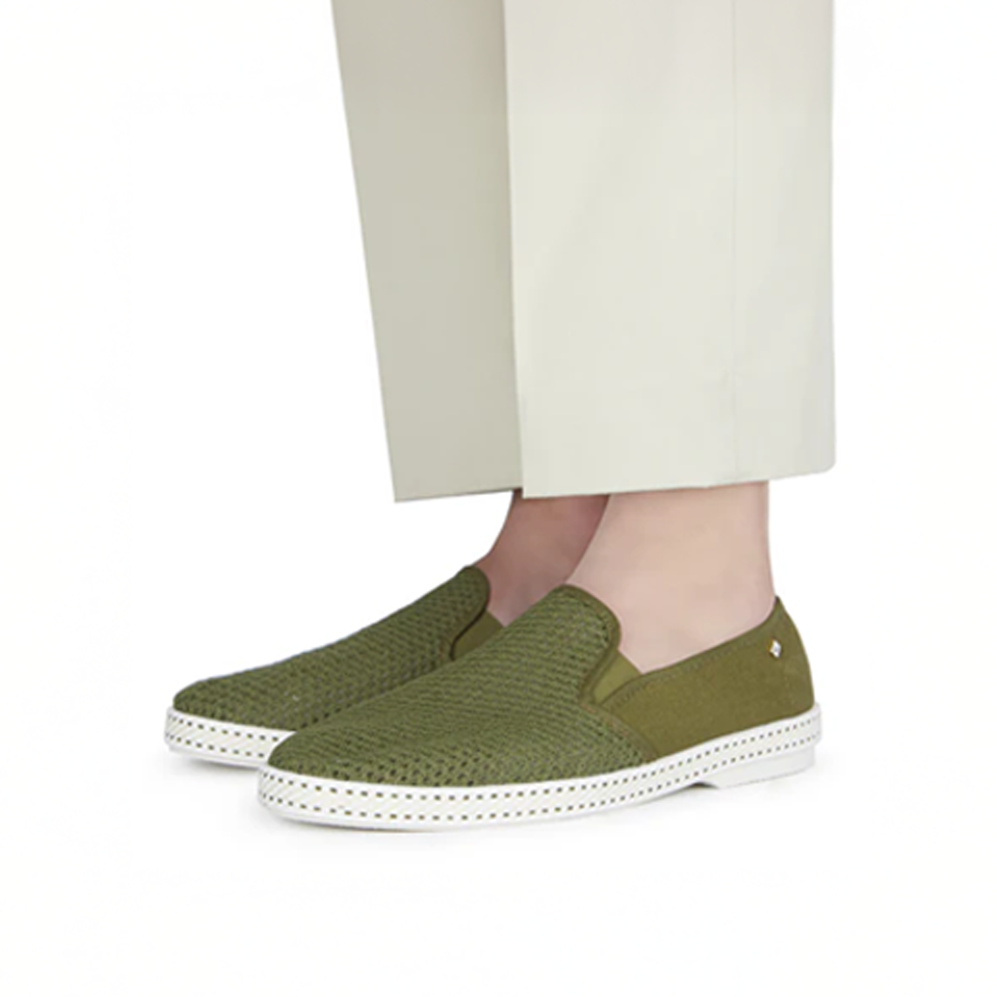 Rivieras Classic Toile Filet 2011 espadrilles kaki
