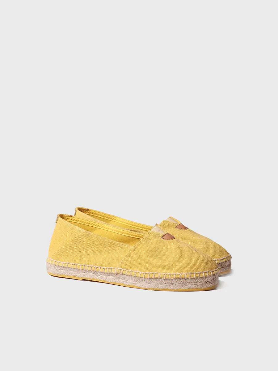 Toni Pons Blanes-ER espadrille jaune vegan