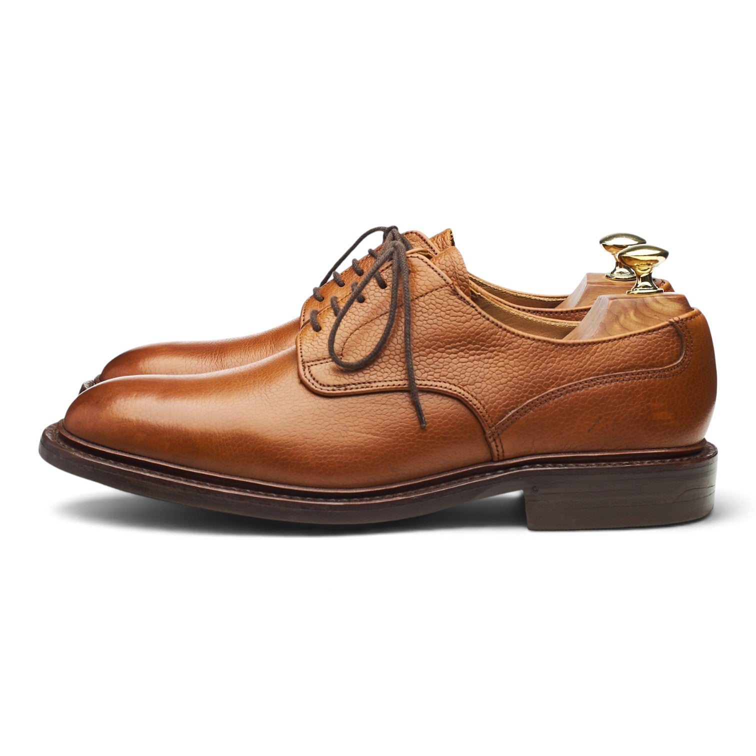 Loake 1880 Stamford derby grain marron UK 7.5