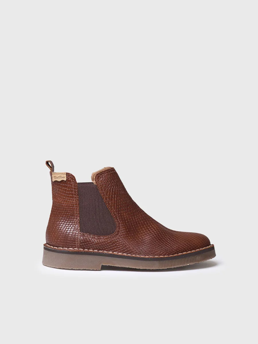 Toni Pons Isa-CC bottines femme cuir effet serpent