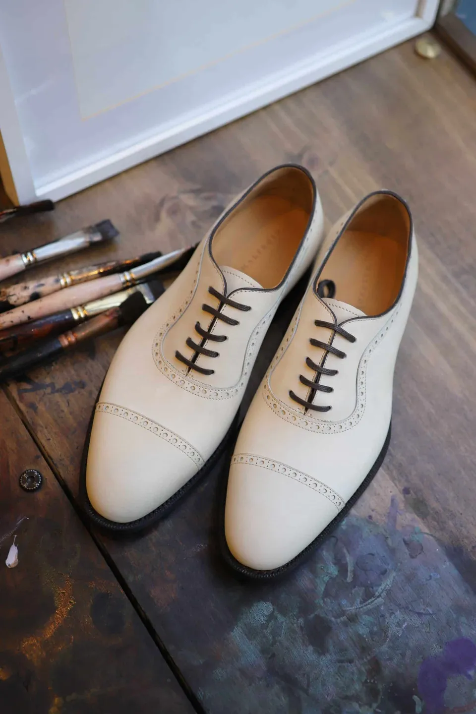 Malfroid Bristol oxford cuir demi-brogue Adelaide