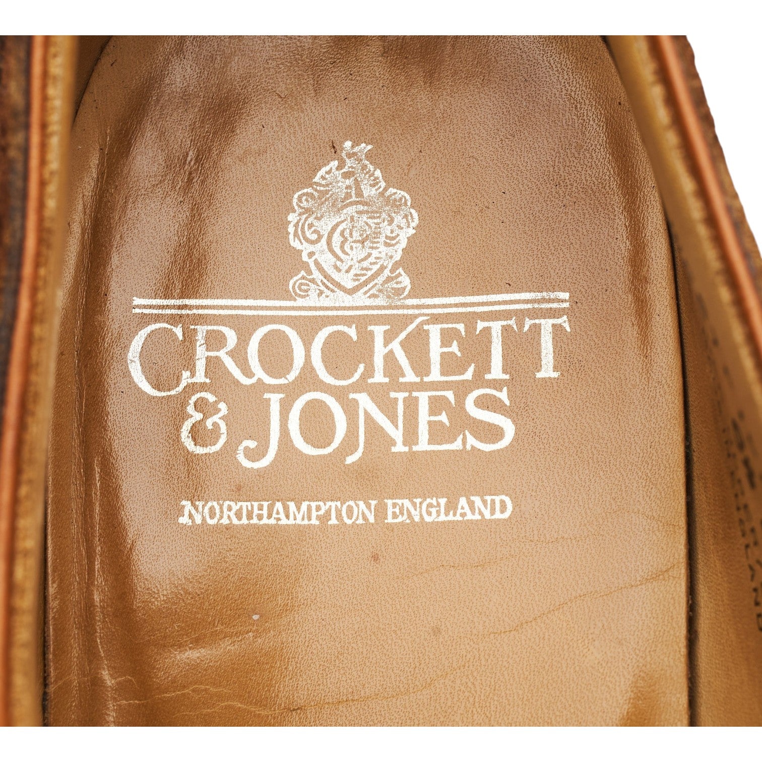 Crockett & Jones Westfield derbies oxford daim tabac UK 6.5
