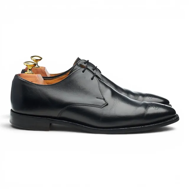 Cheaney Liverpool derby noir cuir pointure UK 7,5