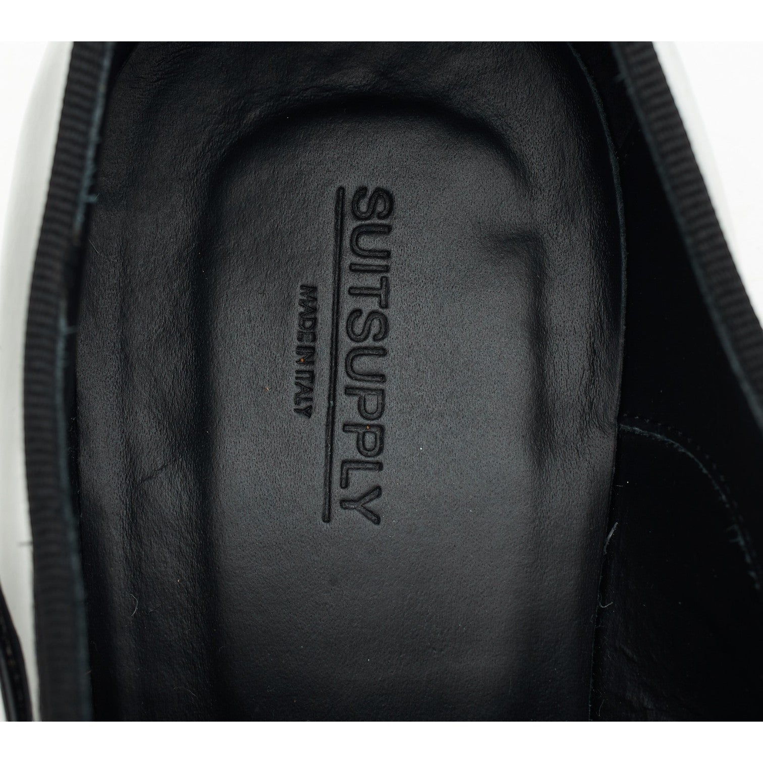 Suitsupply oxford cuir verni noir UK 7 cérémonie