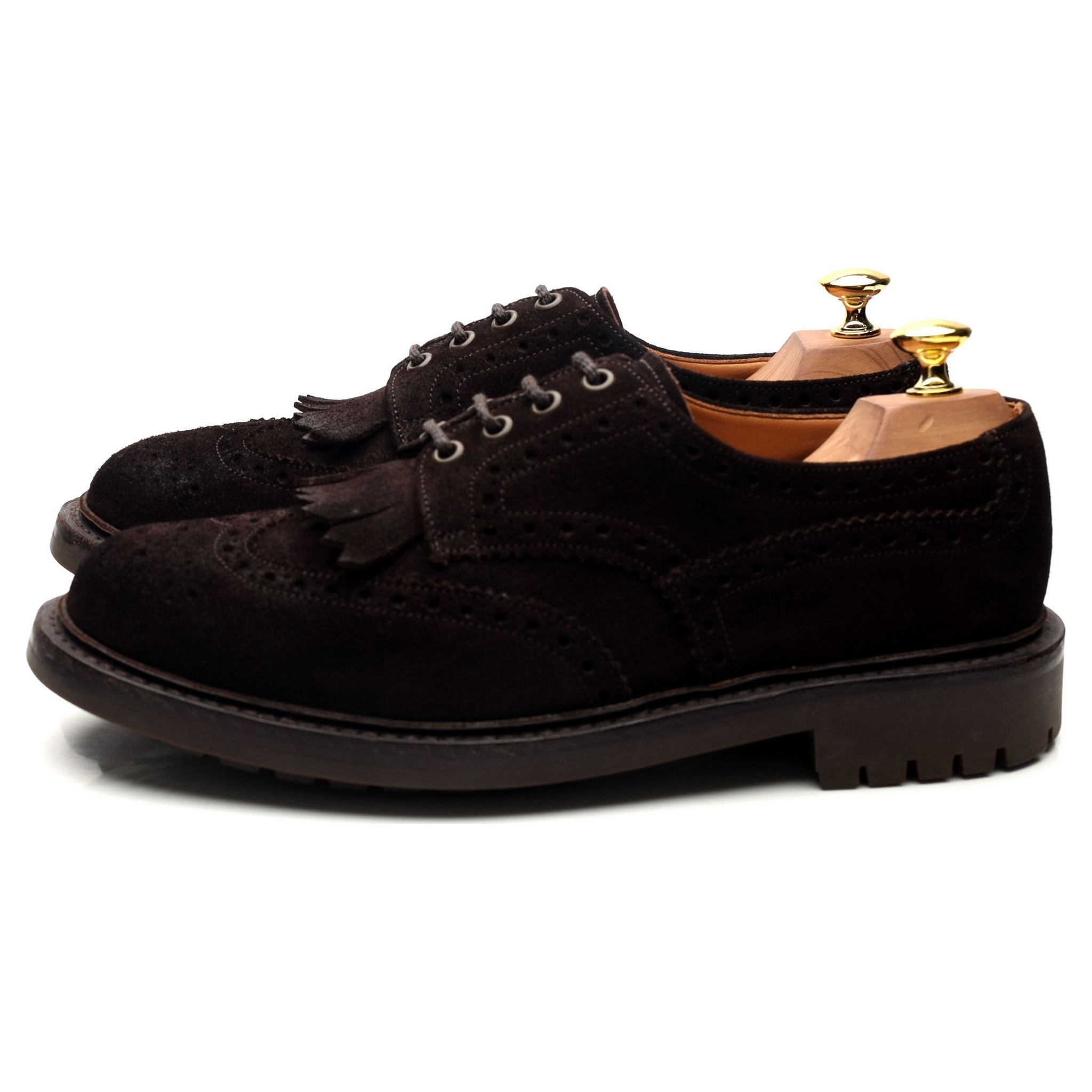 Church's Plowden derby suède marron pointure UK 8,5