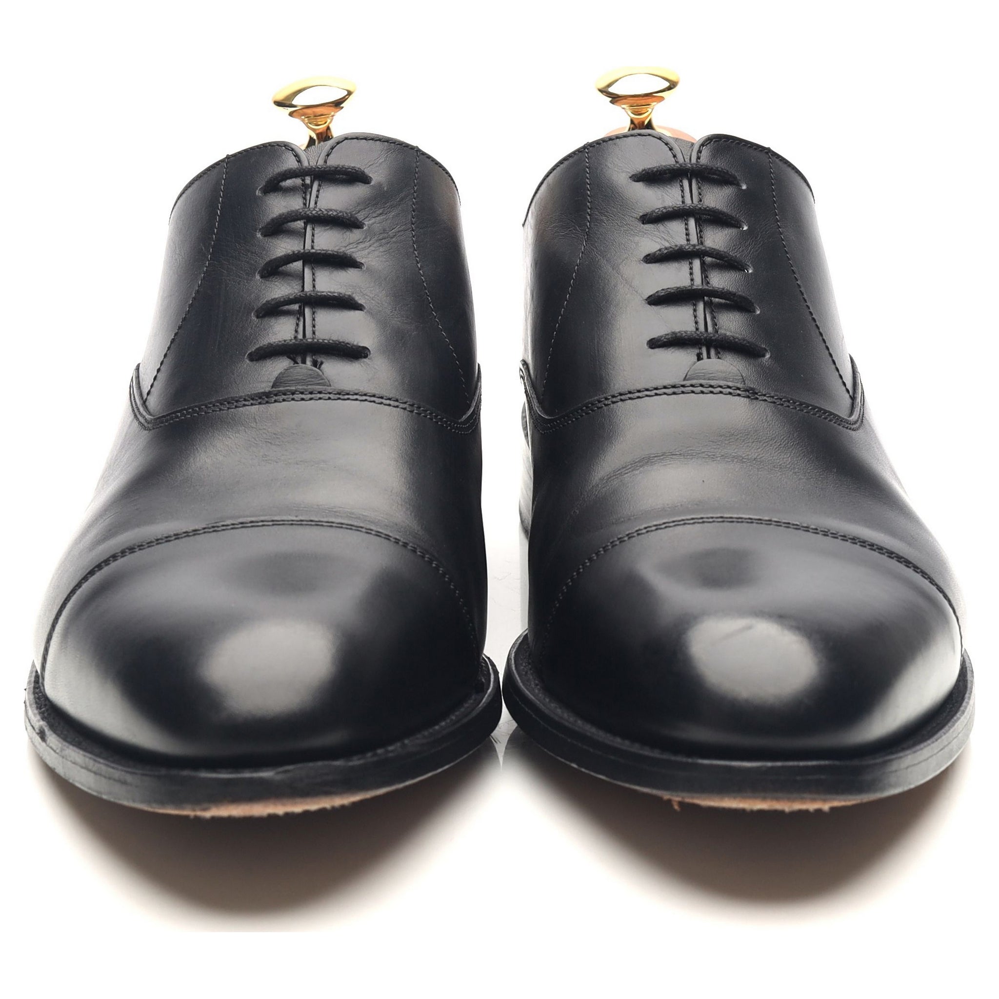 Barker Duxford richelieu cuir noir UK 10 large