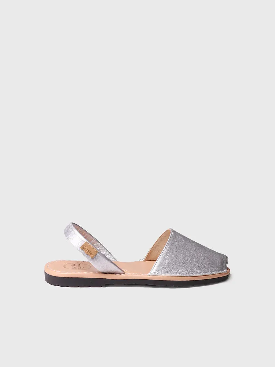 Toni Pons Mao-P sandale femme cuir argent