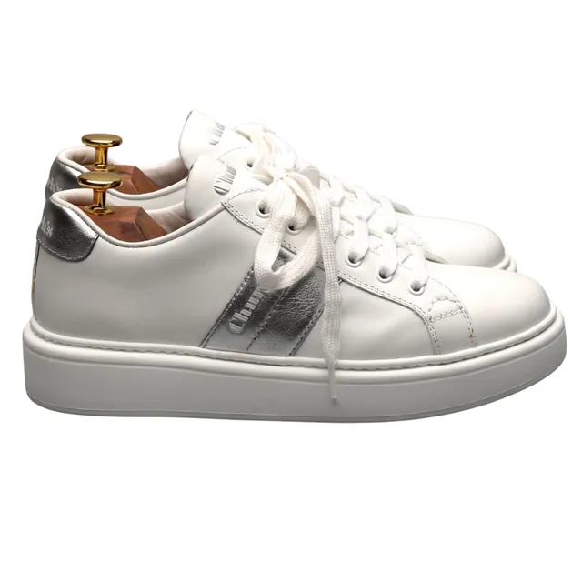 Church's Mach 3 sneakers cuir blanc 4.5 UK