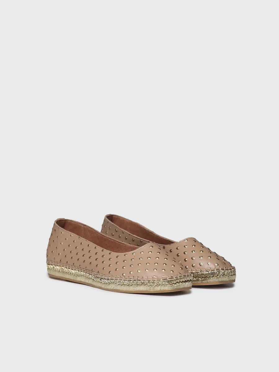 Toni Pons Sheila espadrilles ballerines cuir pois
