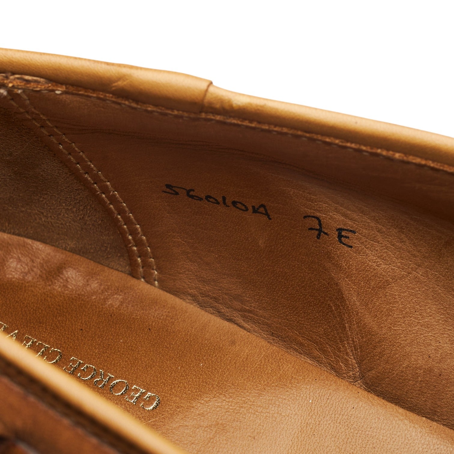 George Cleverley Aidan mocassins pompons marron 7 UK