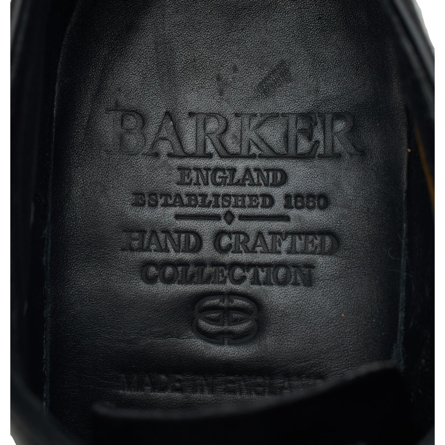 Barker Plymouth richelieu cuir noir UK 6,5