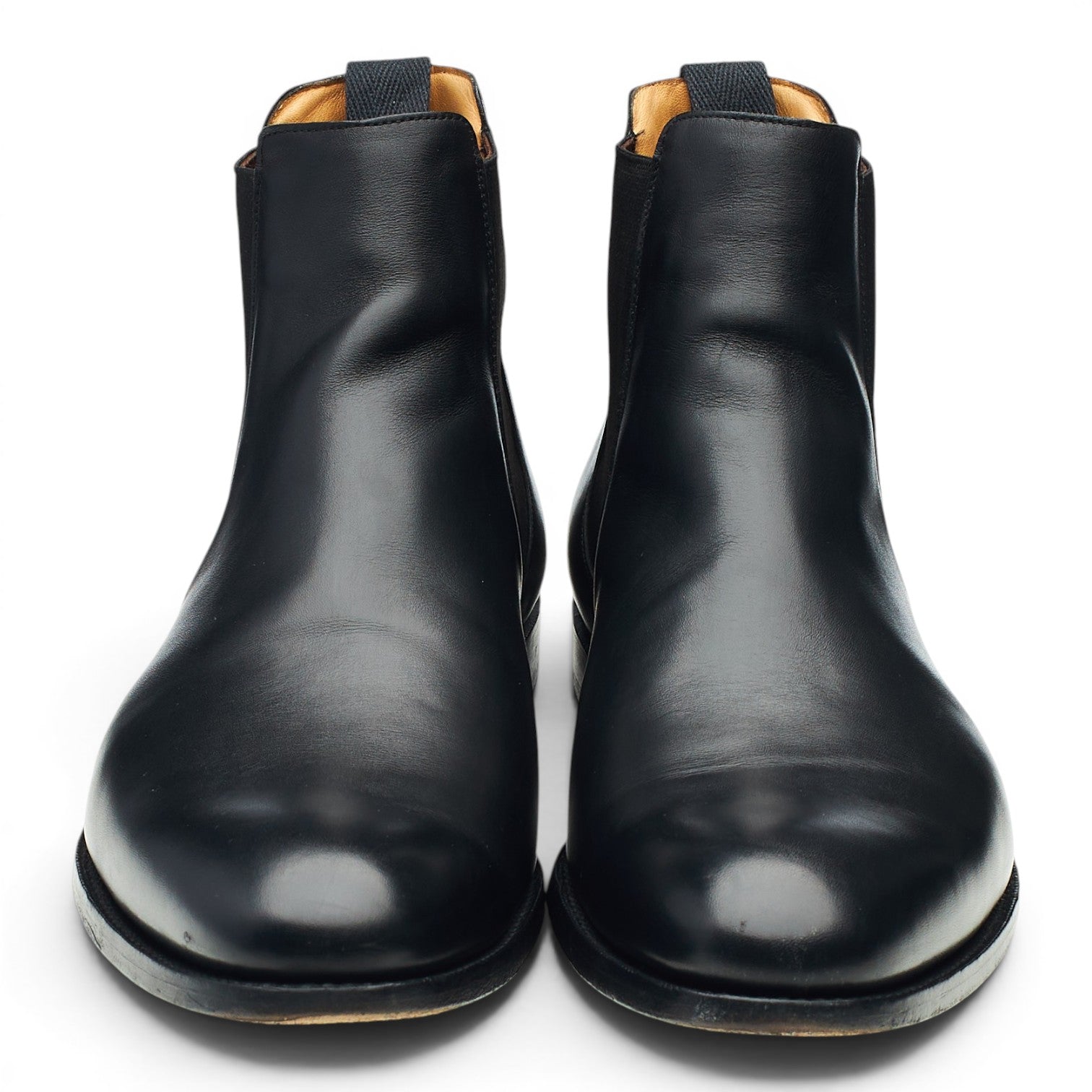 Church Houston bottines chelsea cuir noir UK 11