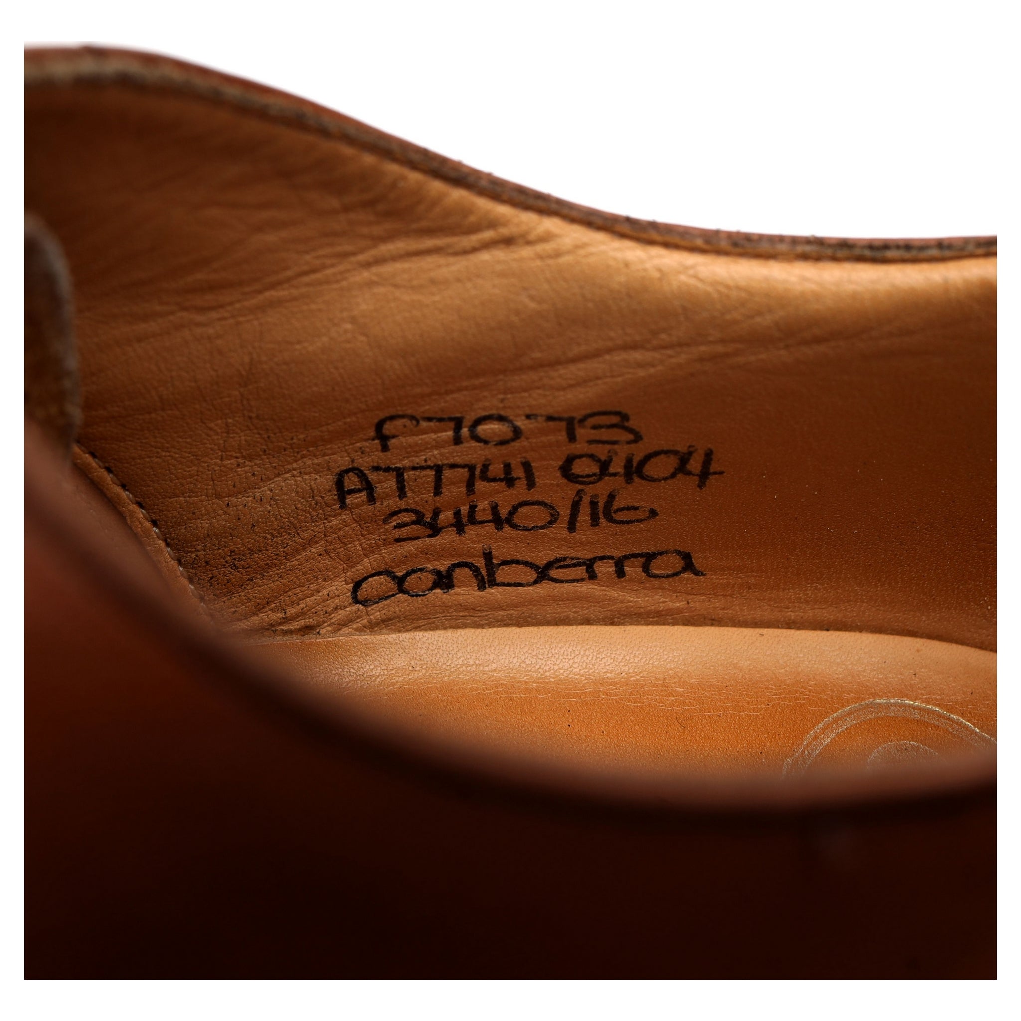 Church's Canberra richelieu cuir marron clair pointure UK 7