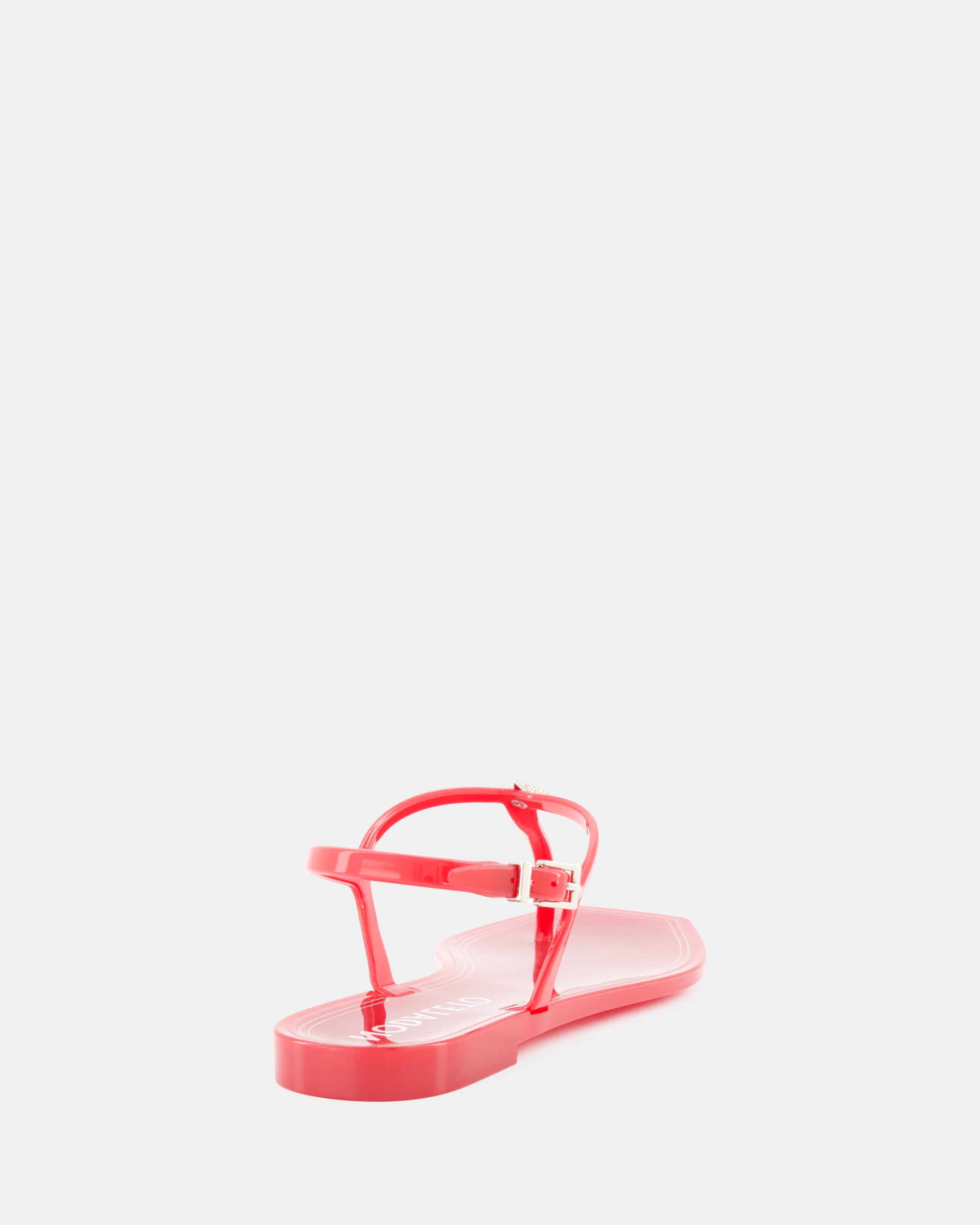 Nodaleto Jelly Nodastar tongs rouges midnight talon plat
