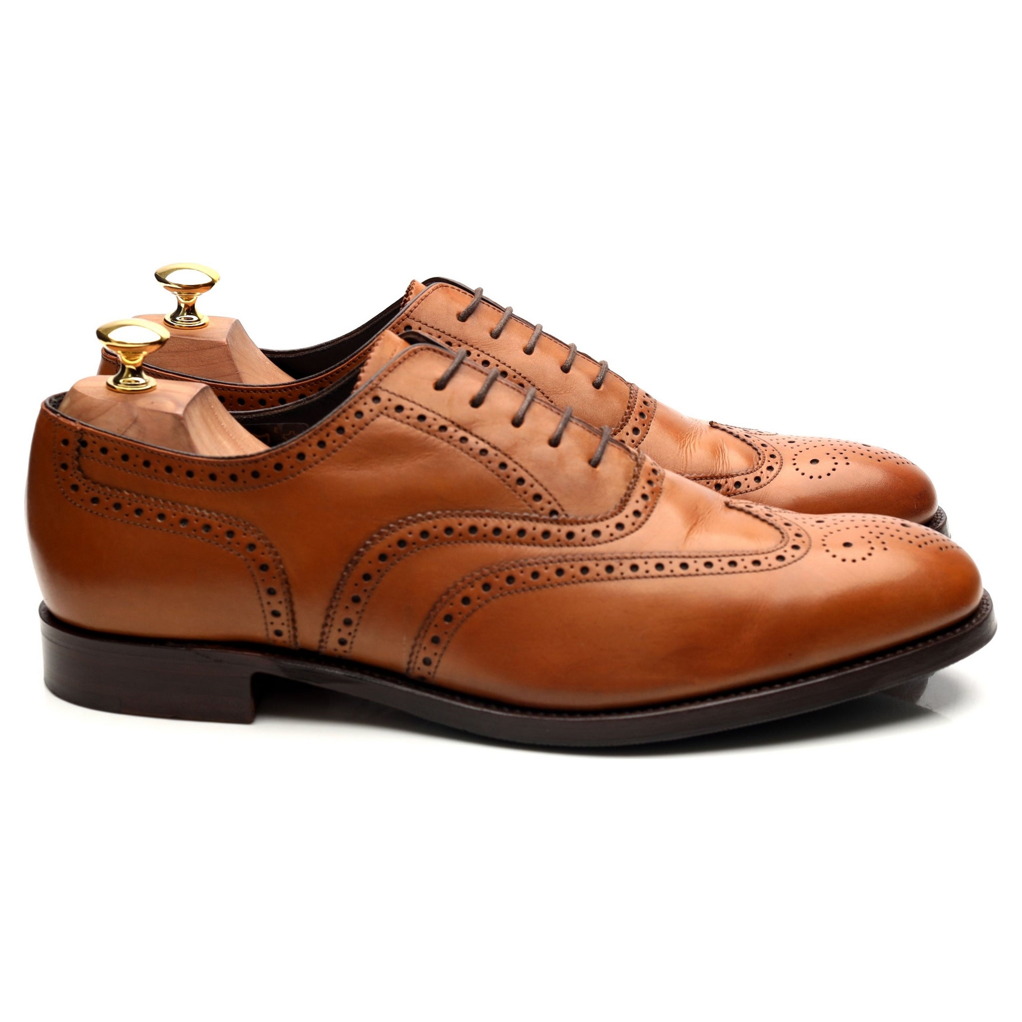 Herring Richmond derbies cuir marron pointure UK 10
