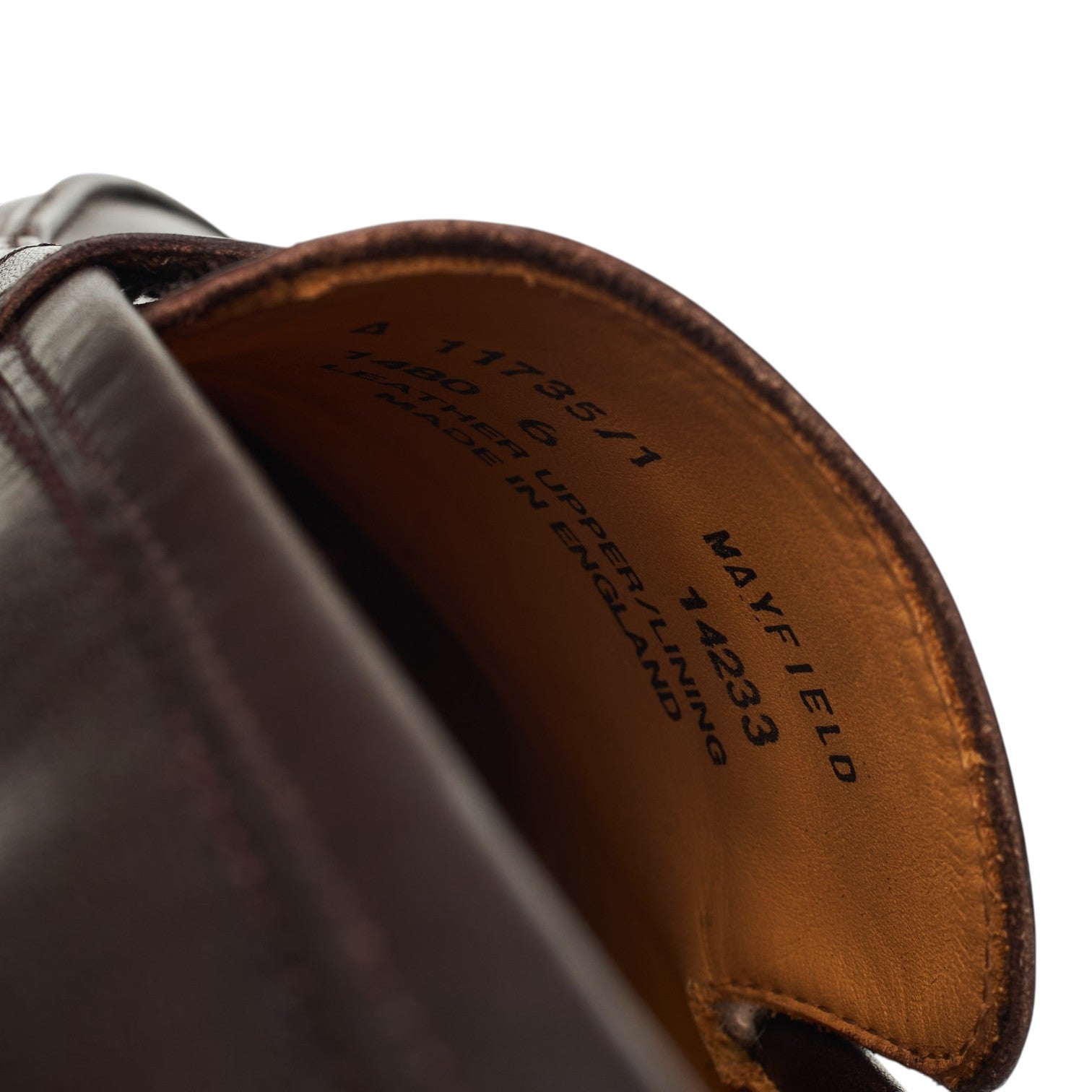 Shipton & Heneage Mayfield mocassin cuir marron UK 6