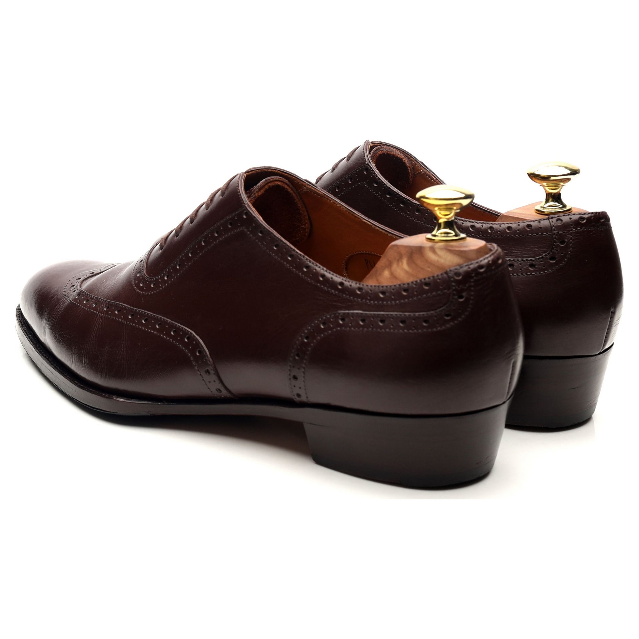 Oct. Tenth Adelaide richelieu brogue cuir marron 7.5 UK