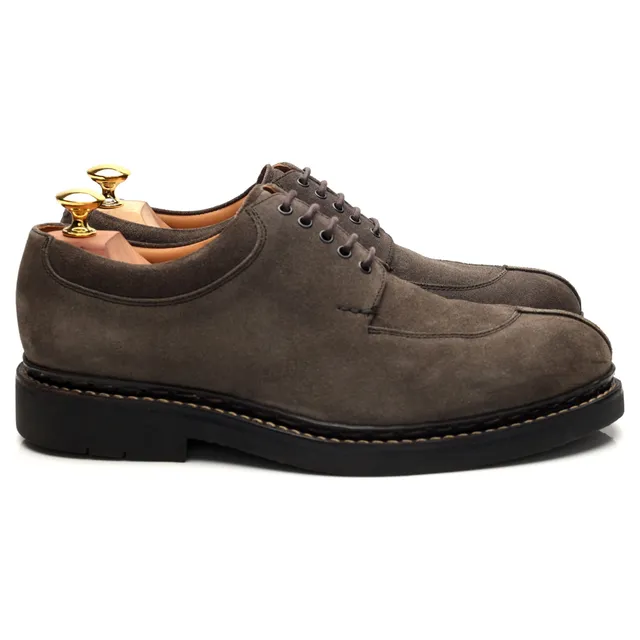 Heschung Cerisier derby daim gris pointure UK 7