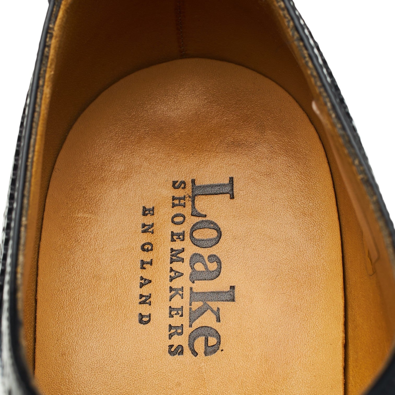 Loake 758 oxford brogue cuir noir UK 8.5