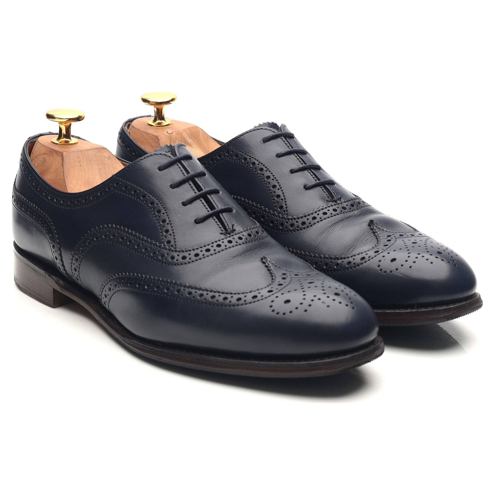 Cheaney Maisie derbies cuir bleu 5 UK femme