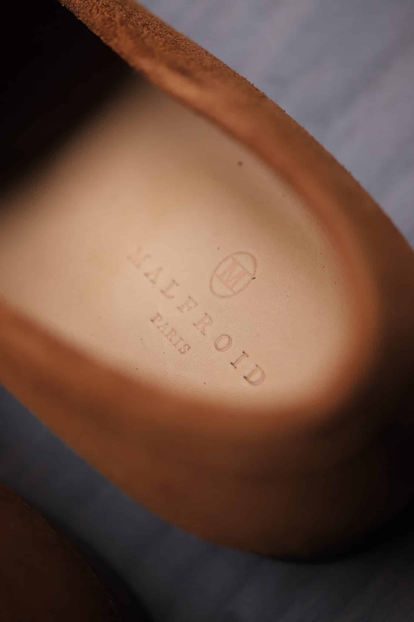 Malfroid Tilsitt mocassin cuir velours cousu Goodyear