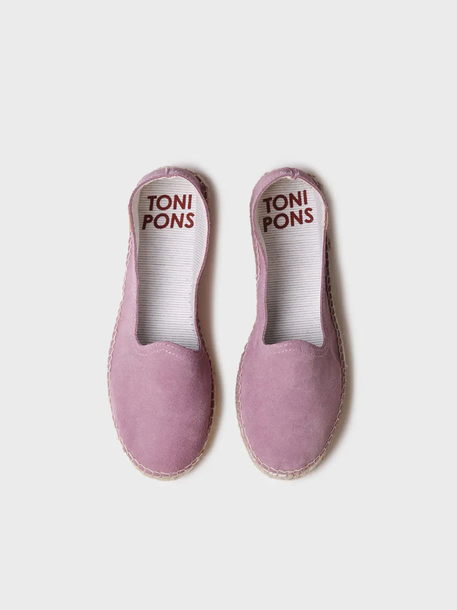 Toni Pons Keira espadrilles fermées suède lavande