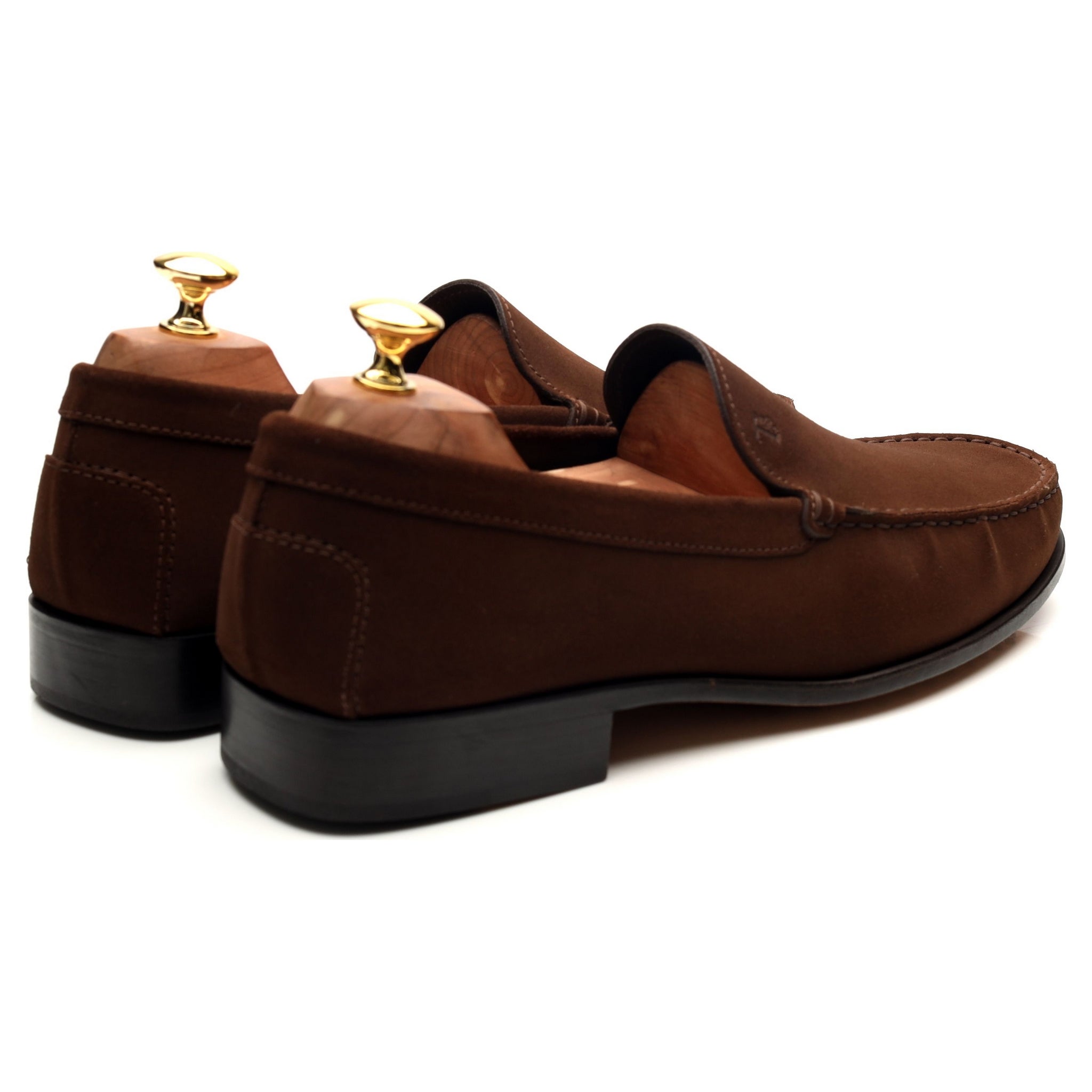 Tod's mocassins daim marron UK 10 suède