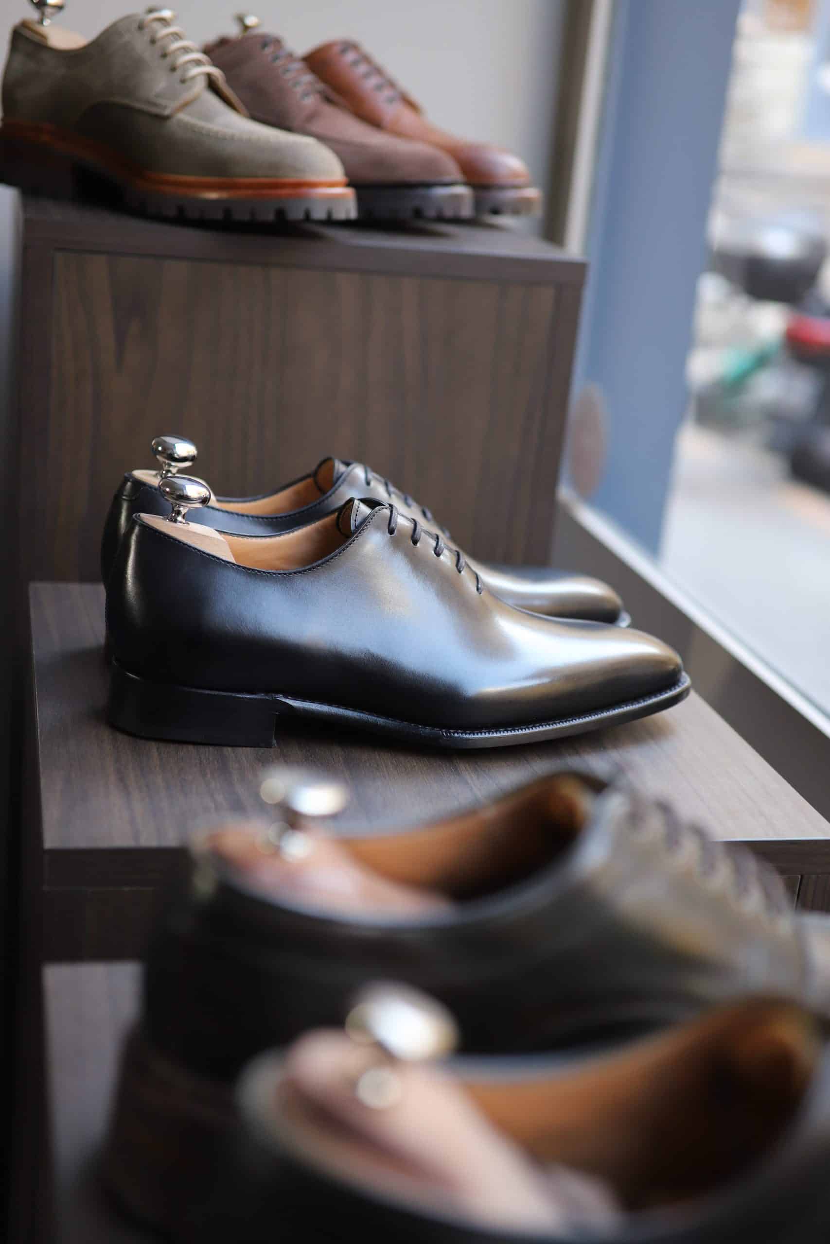 Malfroid Mareuil one cut richelieu cuir lisse
