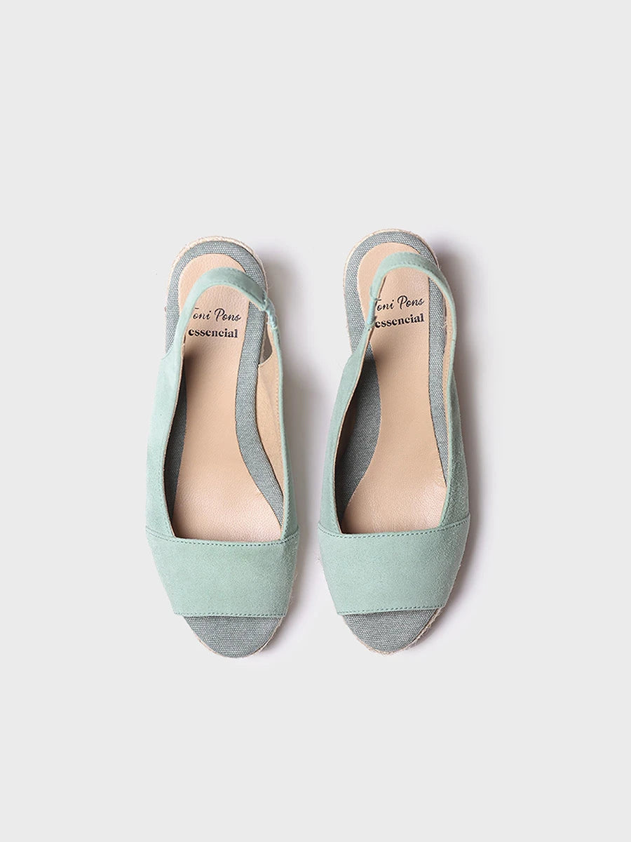Toni Pons Monza-A espadrilles compensées suède
