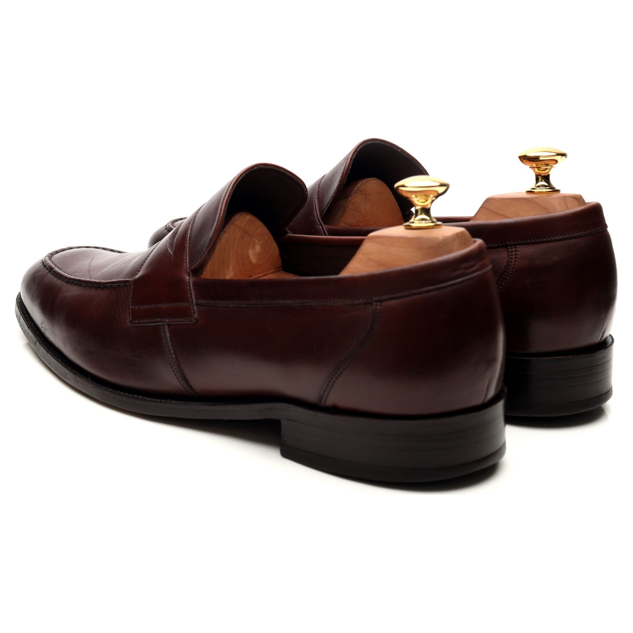 Barker mocassins cuir bordeaux pointure UK 10