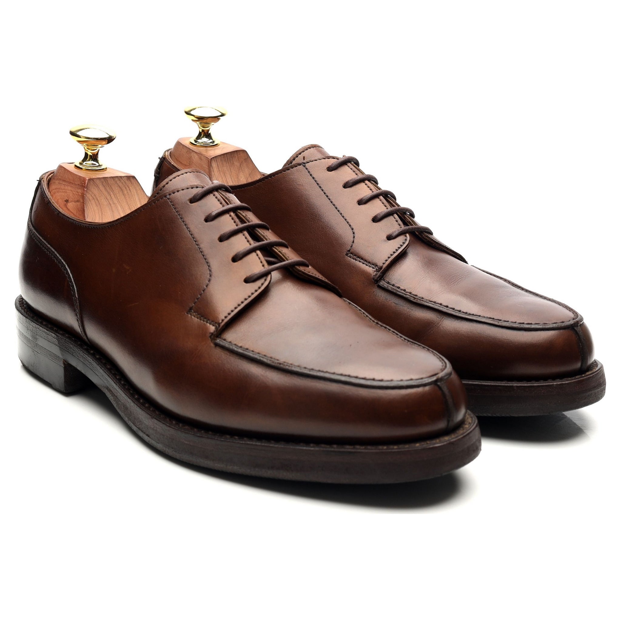 Crockett & Jones Moreton derby marron 7 UK cuir