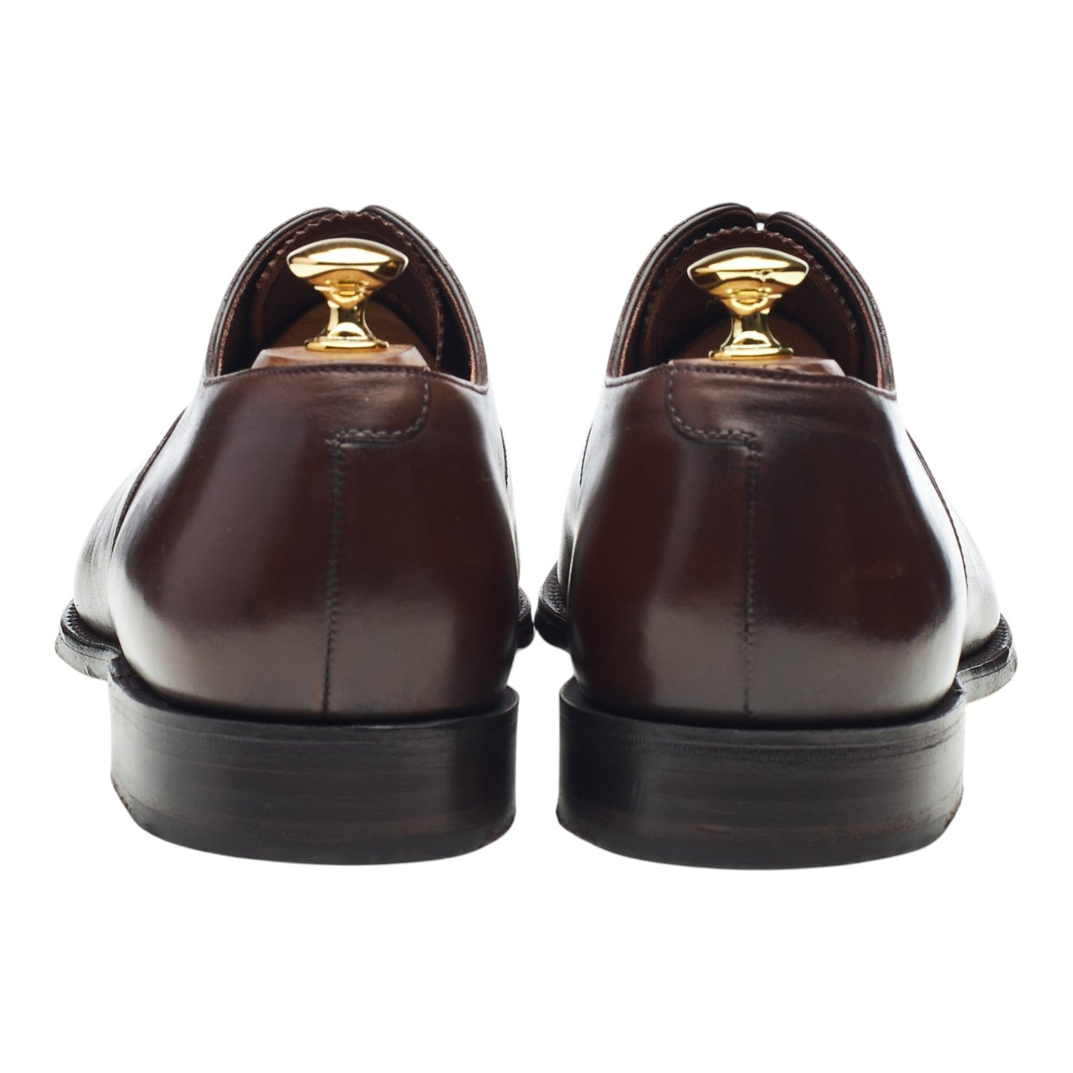 Loake 1880 Aldwych oxford cuir marron 11 bout droit