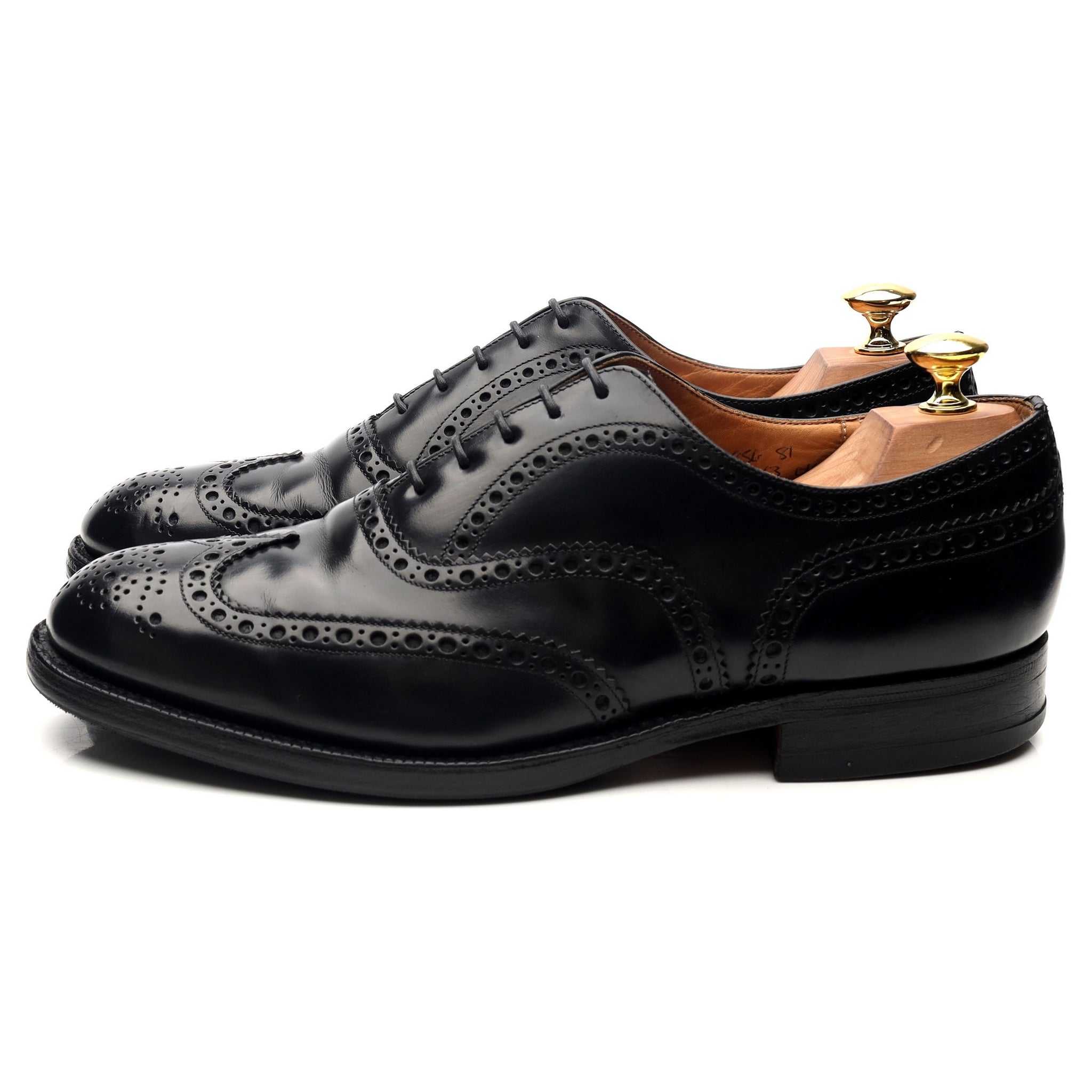 Church's Burwood oxford cuir noir UK 8.5 G