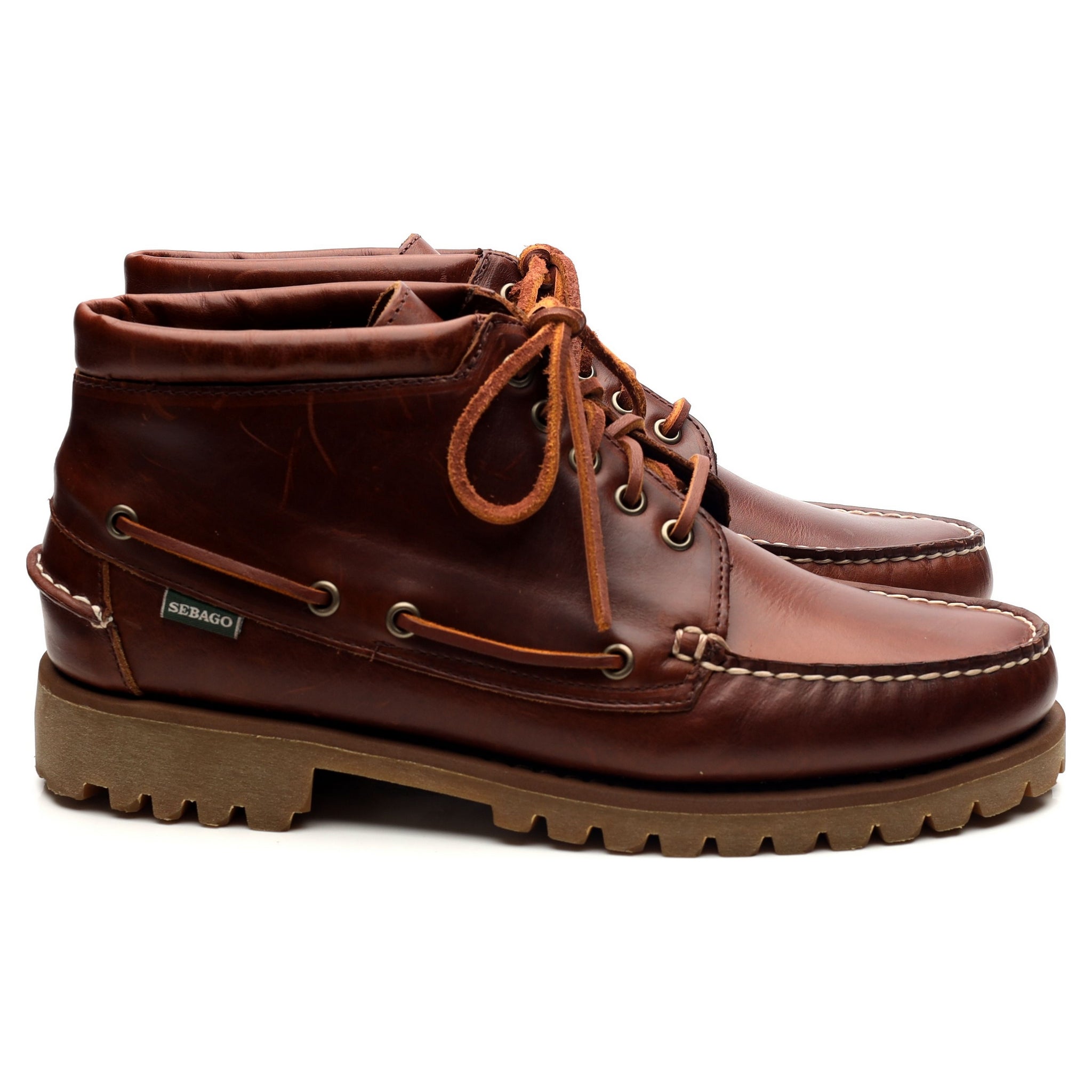 Sebago Ranger boots cuir marron 9