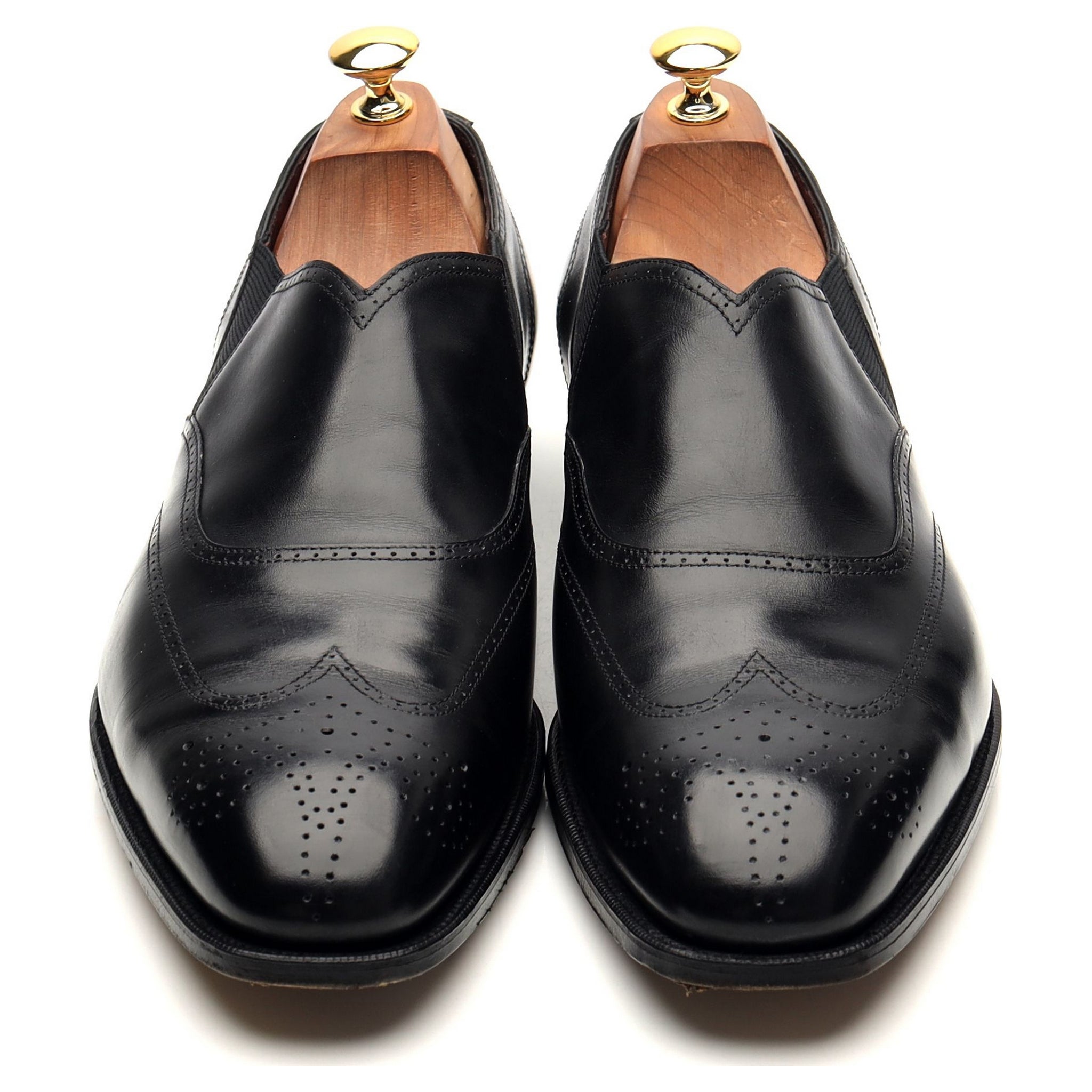 Ralph Lauren Lazyman mocassin cuir noir pointure UK 10