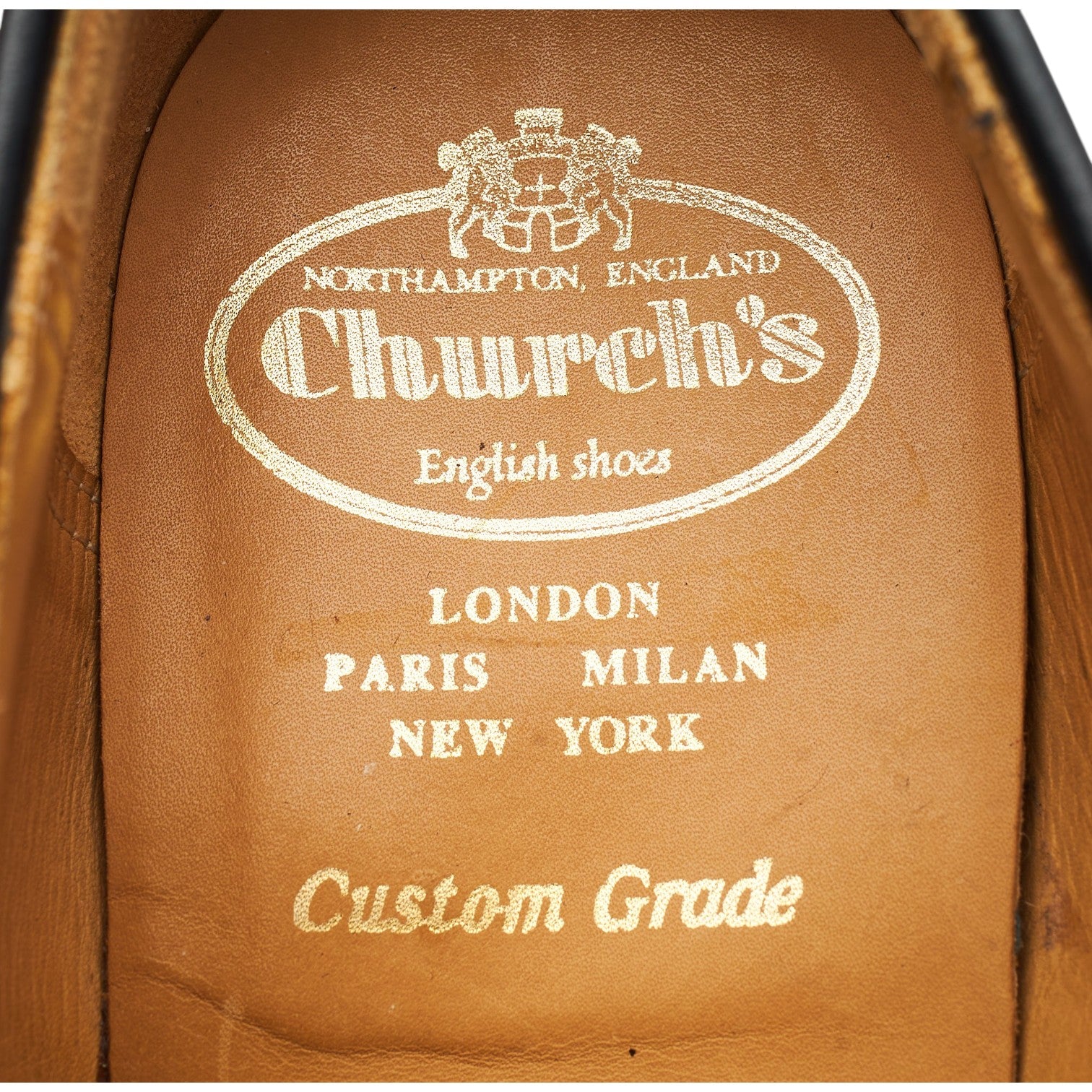 Church’s Salisbury mocassin cuir noir pointure UK 8