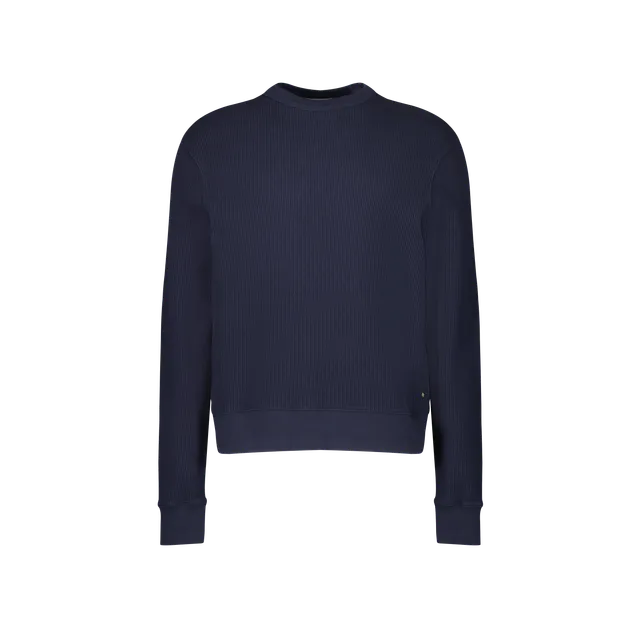 Rivieras SW01 sweatshirt marine coton interlock