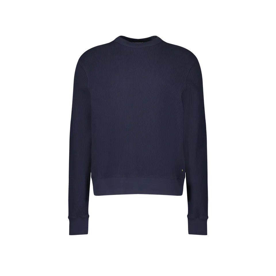 Rivieras SW01 sweatshirt marine coton interlock