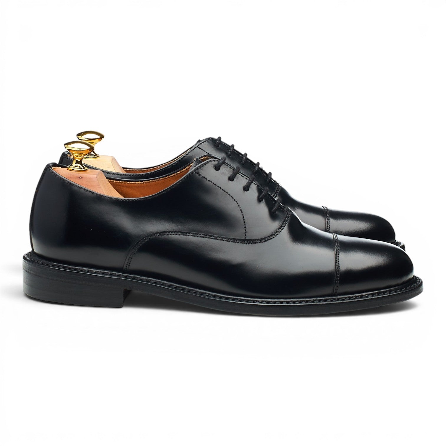 Berwick 4490 Richelieu homme cuir noir UK 7.5