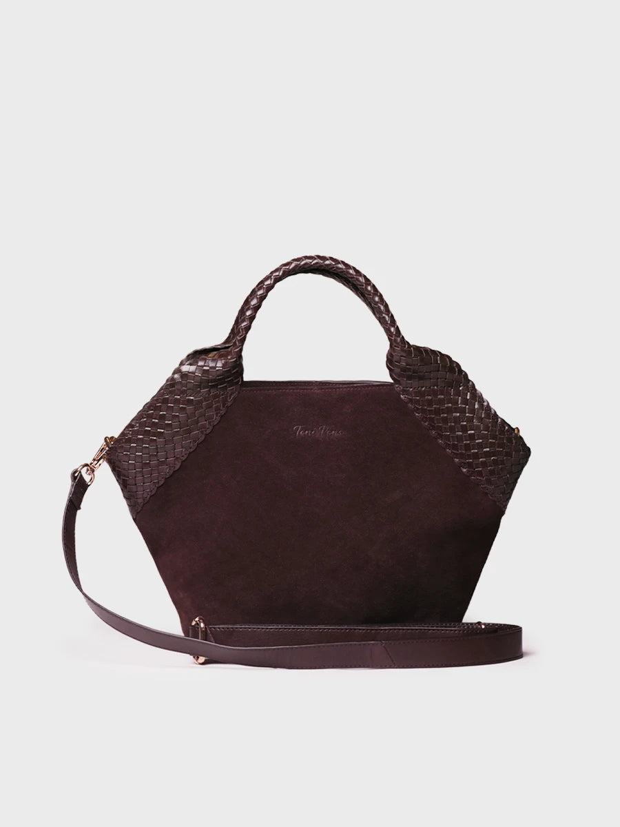 Toni Pons Sarina sac à main daim anse tressée