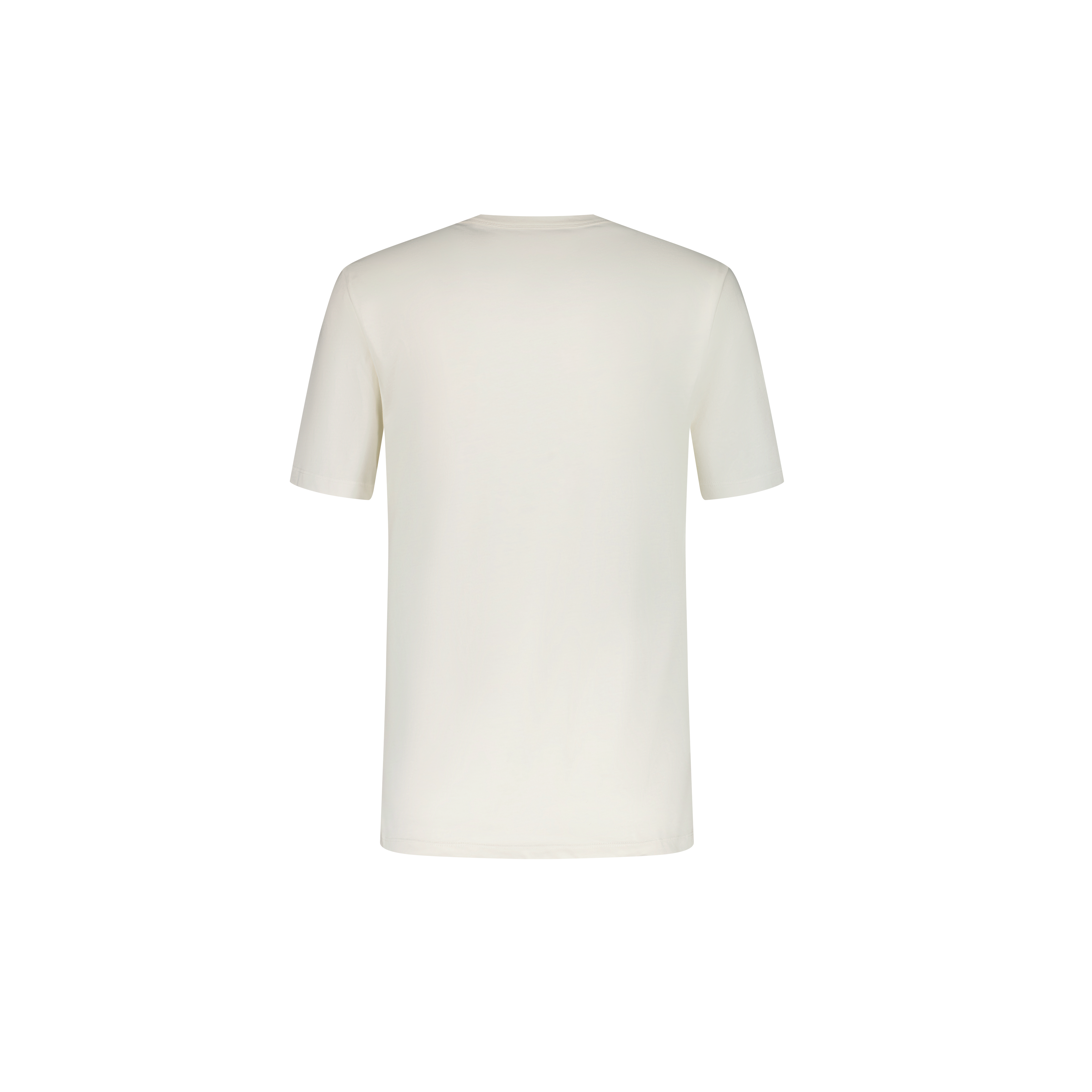 Rivieras Imprimés Ecrus t-shirts écru lot de 2 coton