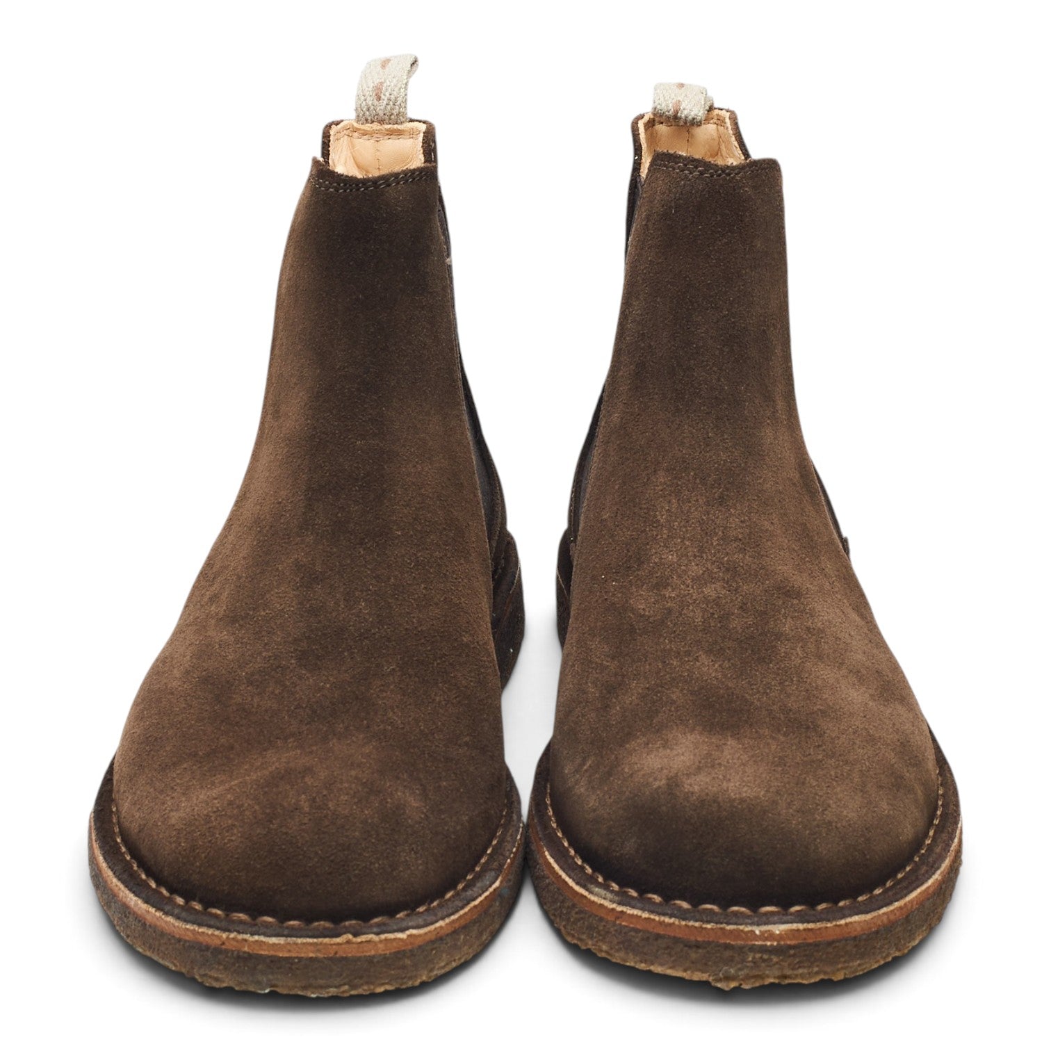 Astorflex Bitflex boots chelsea suède marron UK 8